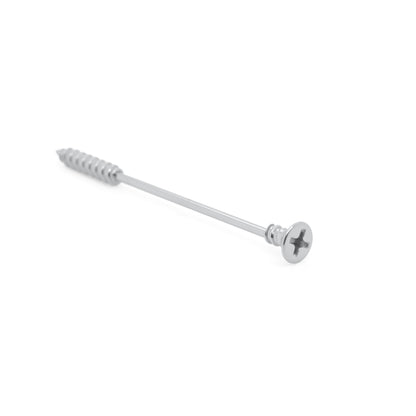 14G Industrial Barbell Bolt-316L S. Steel/Gold Steel