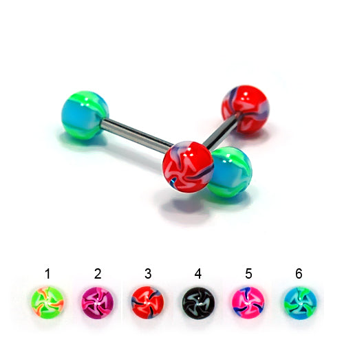 14G Acrylic Barbell #16