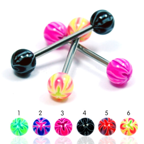 14G Acrylic Barbell #30