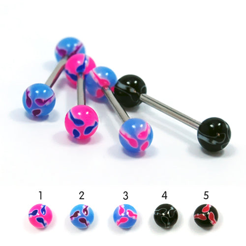 14G Acrylic Barbell #19