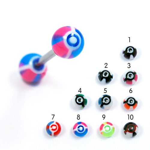 14G Acrylic Barbell #32