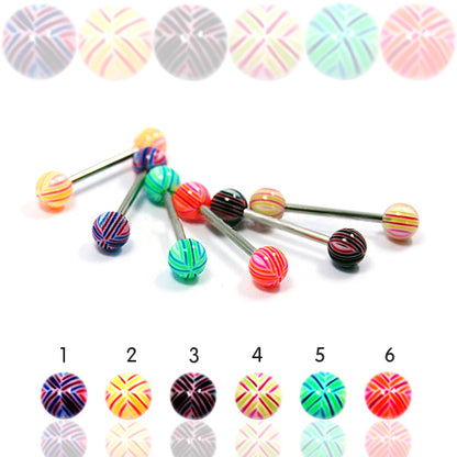 14G Acrylic Barbell #4