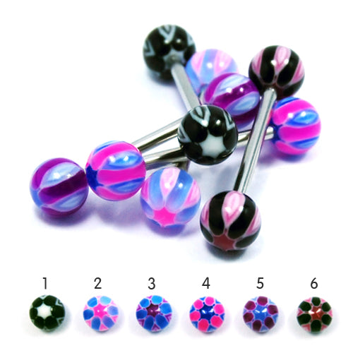 14G Acrylic Barbell #10