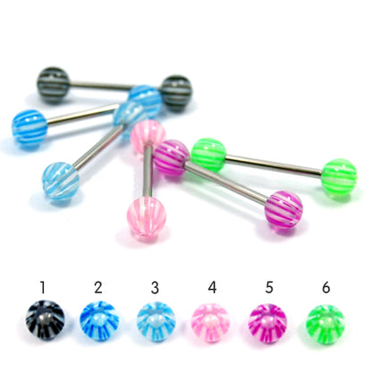 14G Acrylic Barbell #13