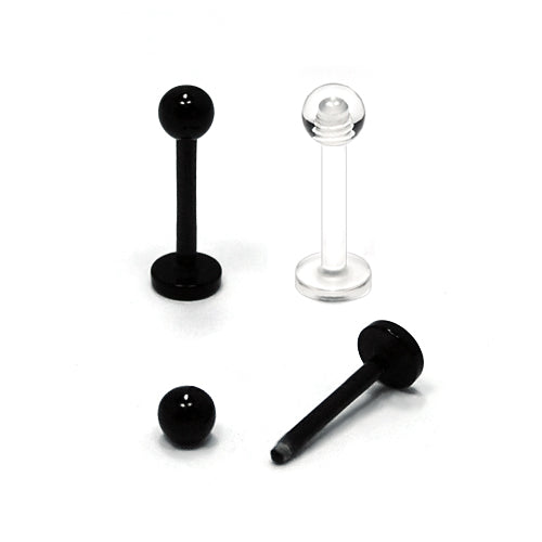 Labret-40 Black All UV 16G/14G