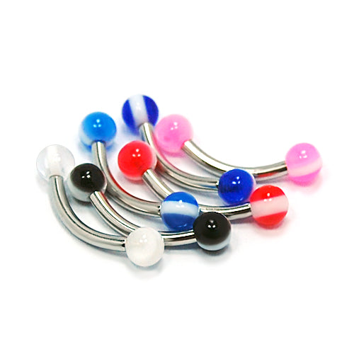 16G Acrylic Eyebrow-Candy