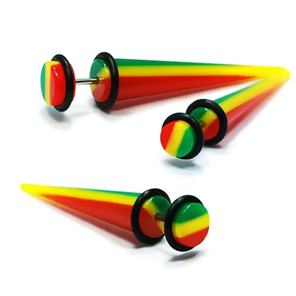 Acrylic Fake Expander- Rasta