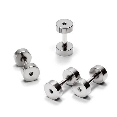 Fake Plug Through Screw Disc, 4pc Price-316L S. Steel