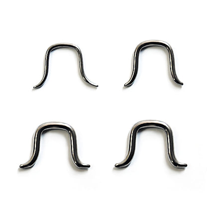 Mustache Septum Design - 316L S. Steel