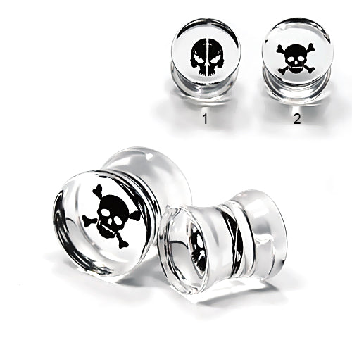 Skull Plug-1, 2pcs/pack