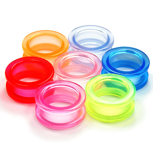 UV Flesh Tunnel 11/16"(18mm)-3/4"