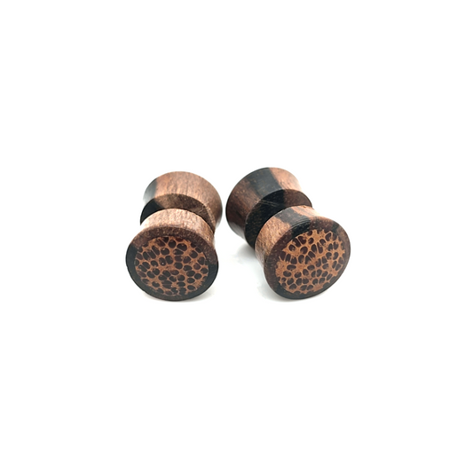 Wood Fake Barbell 10mm, Coco-Brown