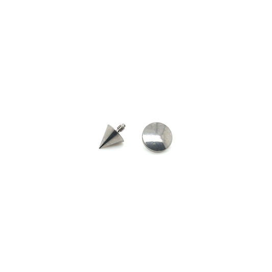 14G Dermal Convex / Cone Anchor Top-316L S. Steel