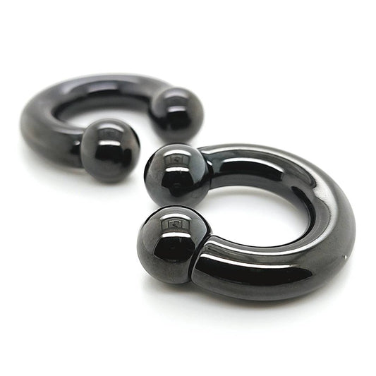 0G CBB Horseshoe-Black Steel