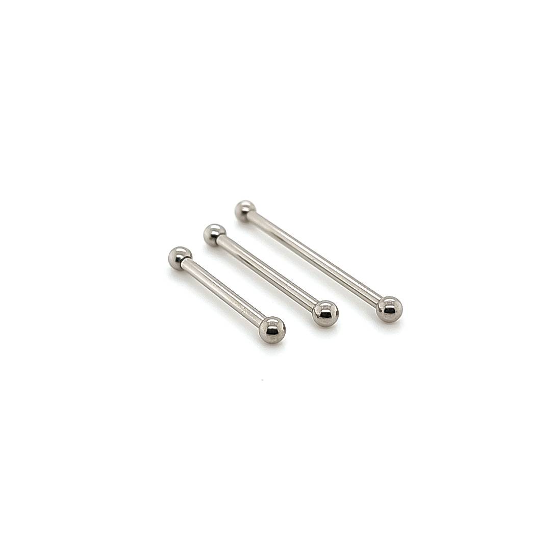 14G Short Barbell 1 - 316L S. Steel