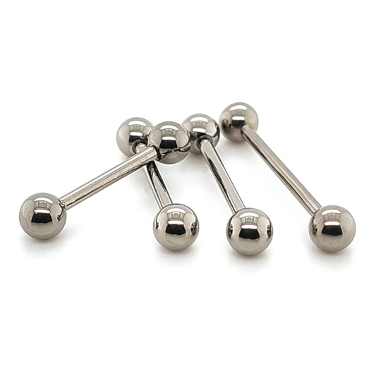 14G Internally Threaded Barbell - F136 Titanium