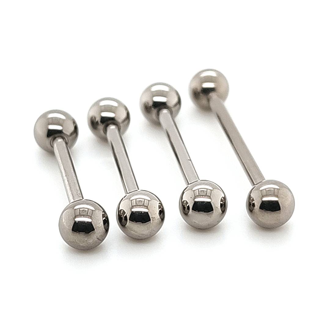 14G Internally Threaded Barbell - F136 Titanium