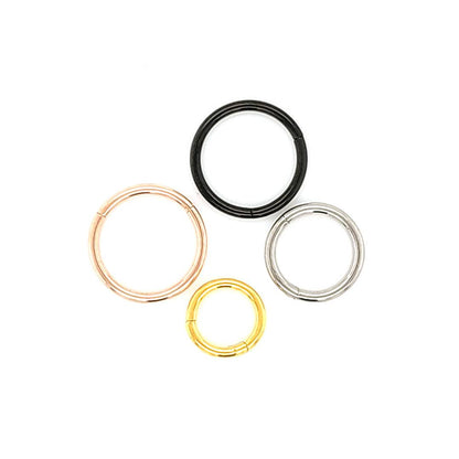 16G Hinged Segment Clicker-Gold Steel