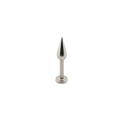 14G Labret, Tear Drop Cone-316L S. Steel