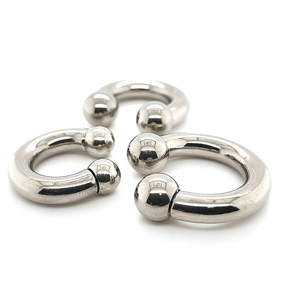 2G CBB Horseshoe, Ball-316L S. Steel