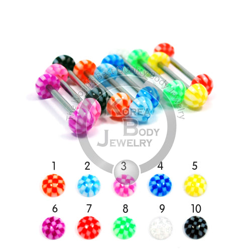 Barbell Beach Dome, 4pcs/pack