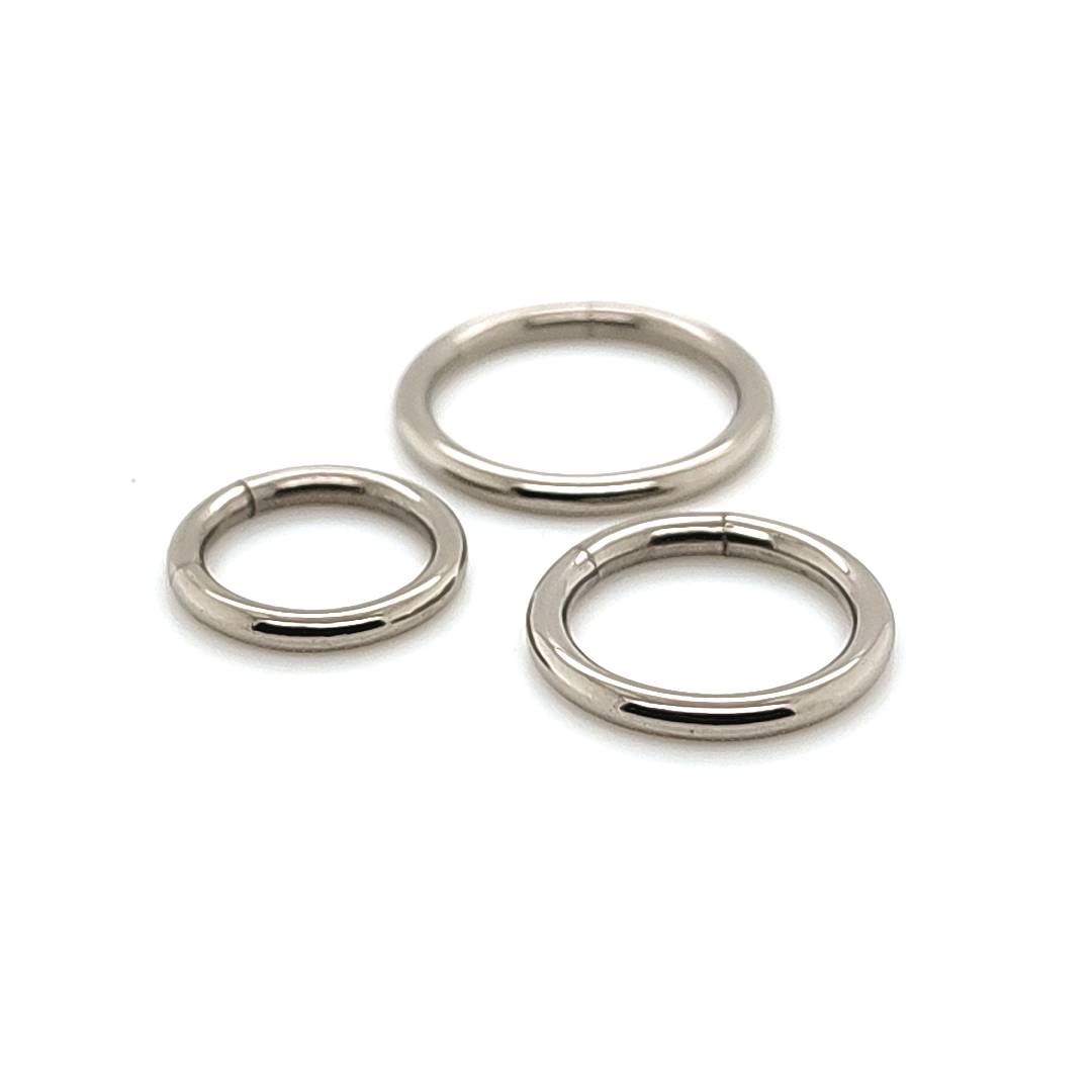 14G Segment Hoop - F136 Titanium