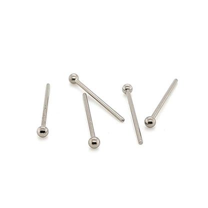 0.8mm/1.0mm(20G/18G) Nose Stud, Fishtail- F136 Titanium