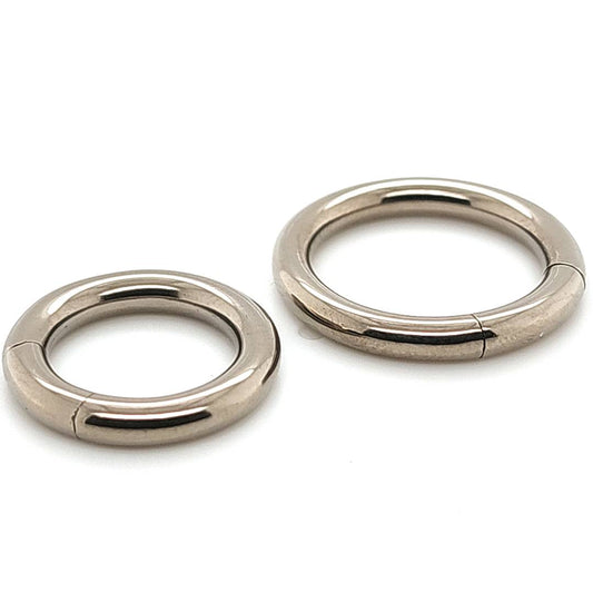 8G Segment Hoop - F136 Titanium