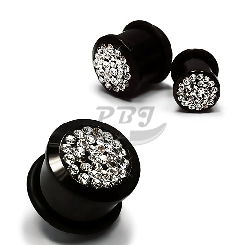 Steel Stone Plug, Ferido-Black Steel