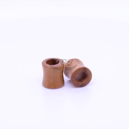 Wood Hollow Plug- Lt. Brown