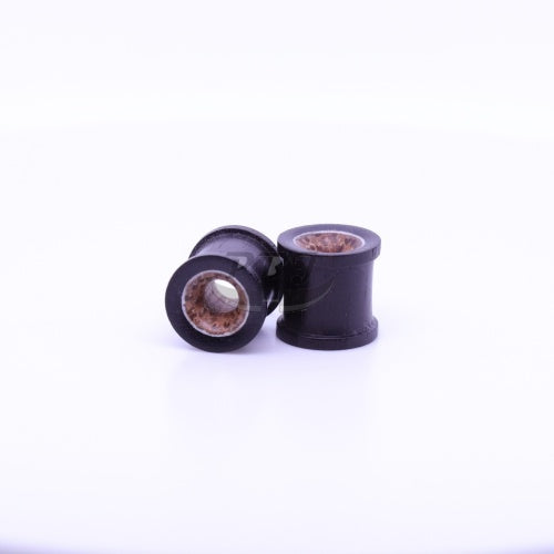 Wood Hollow Plug-Coco/Whte Inlay Wood