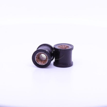 Wood Hollow Plug-Coco/Whte Inlay Wood