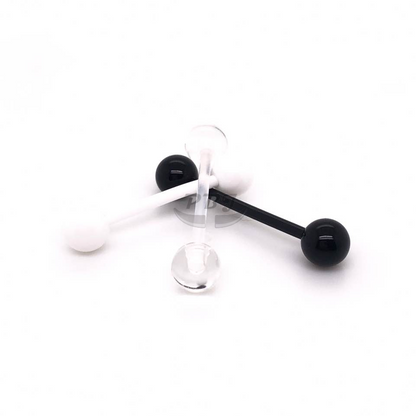 14G Acrylic Barbell- Bio Plast