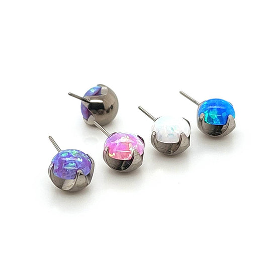 Opal 90° New Style Prong Set - F136 Eli Titanium