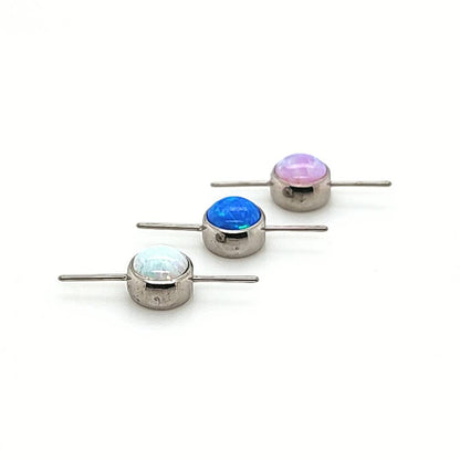 Opal Bezel Set Connector - F136 Eli Titanium