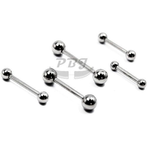 14G Short Barbell-316L S. Steel