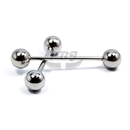 16G Barbell Nipple-316L S. Steel