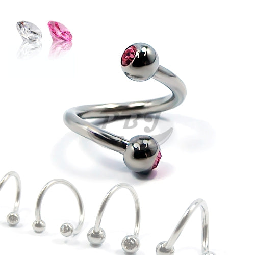 16G Twister, Jeweled-316L S. Steel
