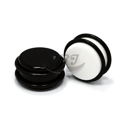 Acrylic Plug w/O-Ring- UV,  7/16"~1"