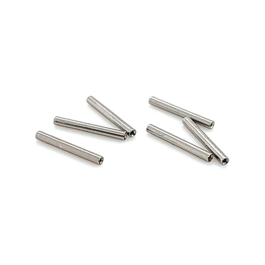 16G Threadless Barbell Shaft- 316L S. Steel