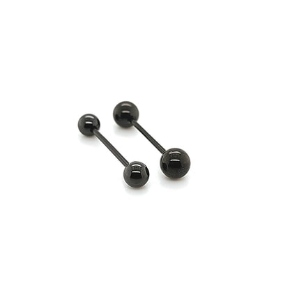 16G Barbell-Black Steel
