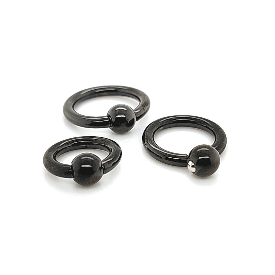 10G BCR Ball -Black Steel