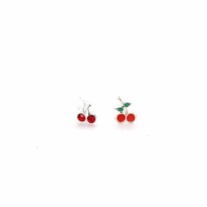 925.Sterling Silver- Cherry Nosestud 20pc. Box