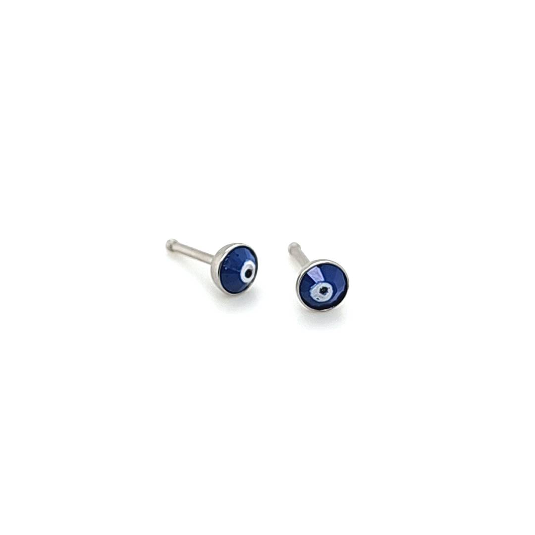 Devil Eye Nose Stud - 316L S. Steel