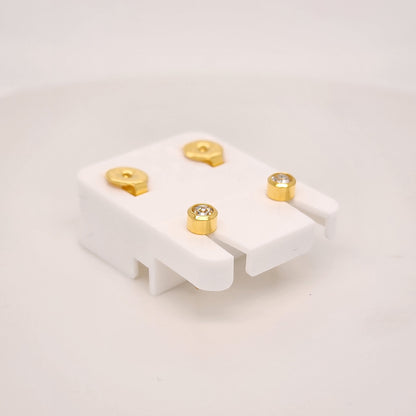 Piercing Stud-Gold Steel