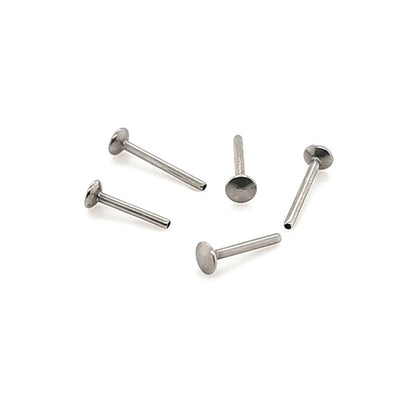 20G Threadless Labret Post - 316L S. Steel