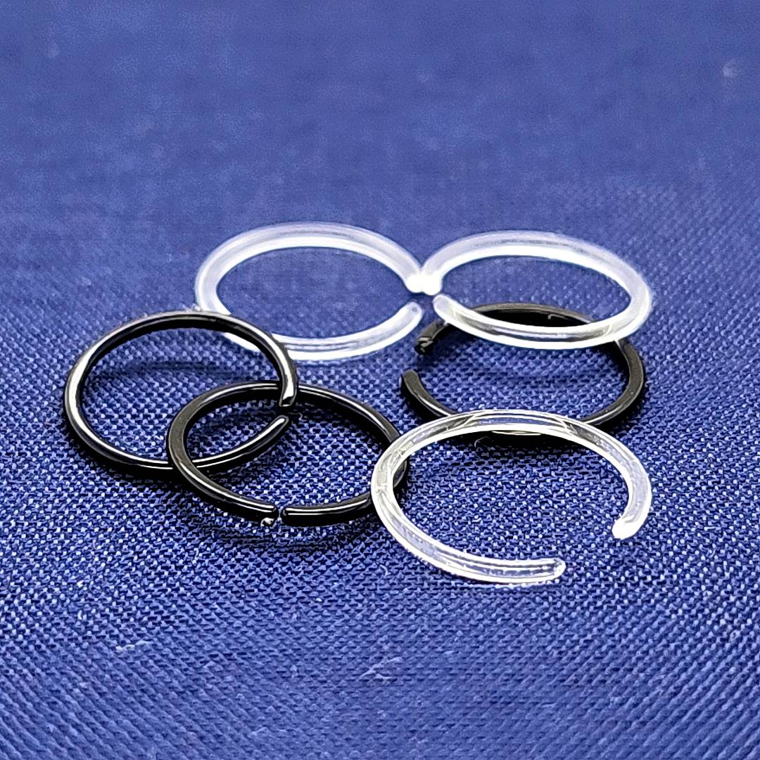 Flexible Hoop Retainer - Acrylic