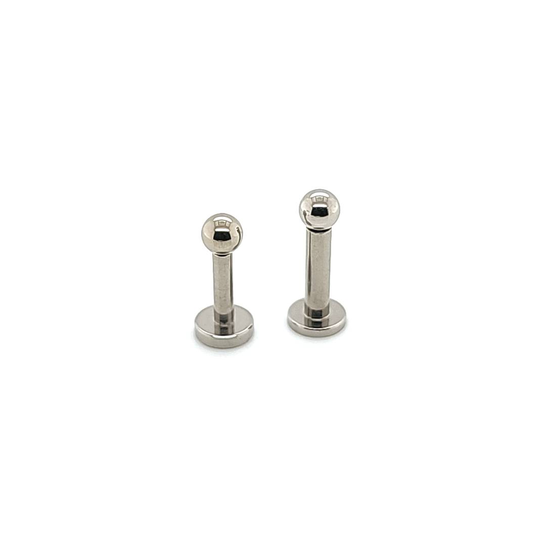 12G/10G Labret- 316L S. Steel