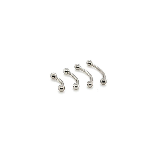 18G Eyebrow-316L S. Steel