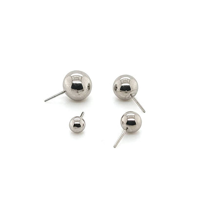 Steel Ball W/ Push Pin - 316L S. Steel